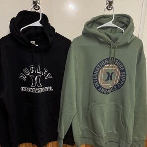 Mens’s Hurley Pullover Hoodies (set of 2 - xxl)